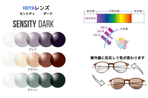これからの季節にお勧めな「調光レンズ」のご紹介