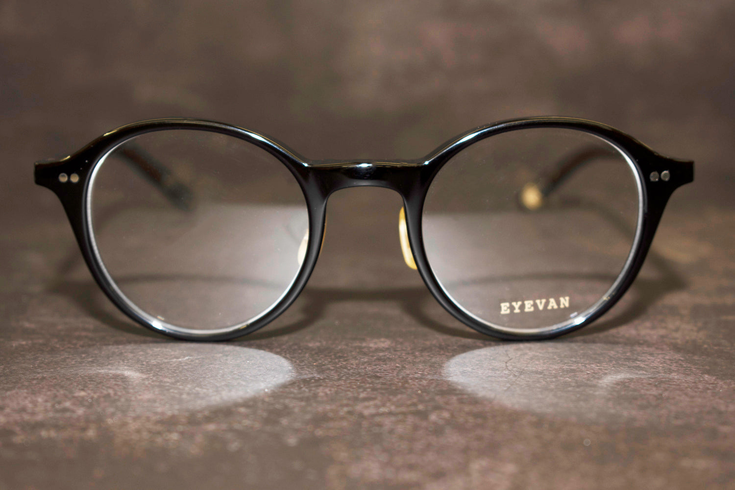 きよか【EYEVAN】Colier PBK 46 ウェリントン型 黒色 EYEVAN COLIER 46 PBK – メガネ 補聴器のイシガミ ～プロショップ～